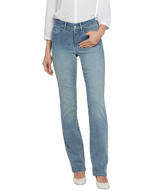 Chic Wardrobe Essentials NYDJ Marilyn Straight Jean