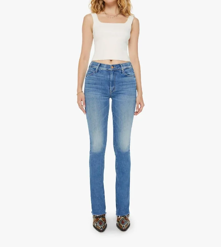 Today Only Runway Fray Flared Jeans In Monkey In The Middle