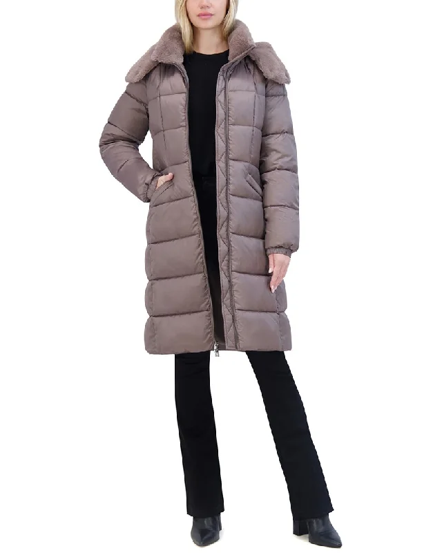 Contemporary Chic Tahari Puffer Coat