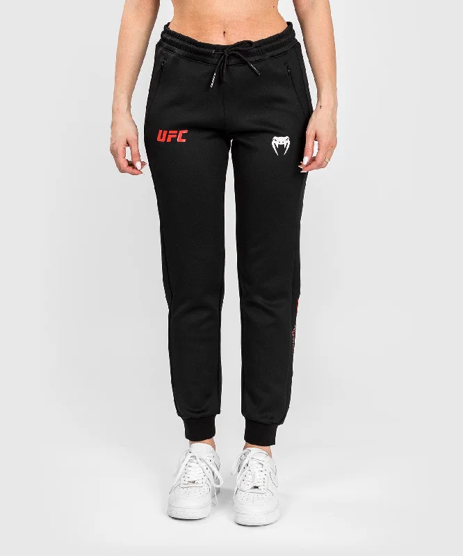 Vibrant Femme Fashion UFC Adrenaline by Venum Fight Week  Women’s Performance Jogging Pants - Black