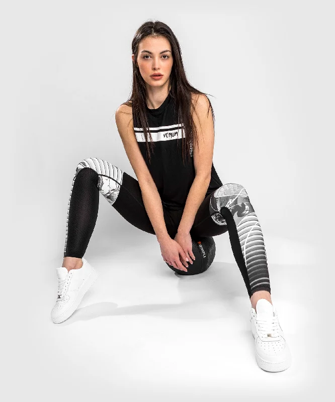 Trendy Urban Attire Venum YKZ21 Leggings – Black/White