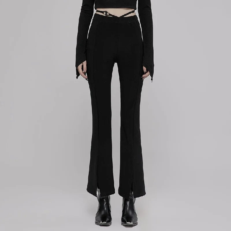 Forward Trendsetter Women's Punk Straps Bell-bottoms