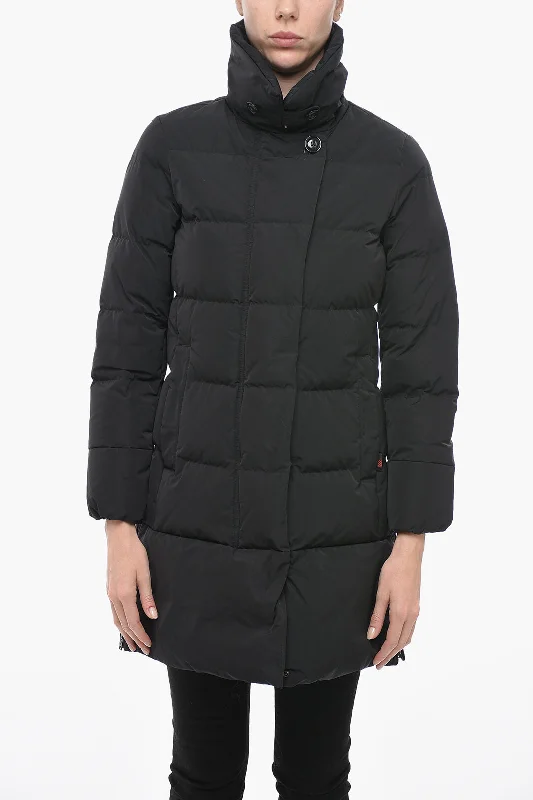 Fashion Forward Woolrich Quilted VAIL Coat with Turtleneck